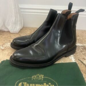 Church’s Iconic Chelsea Black Boot. Sz 37